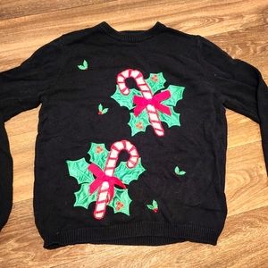 Retro Threads Christmas sweater women size M